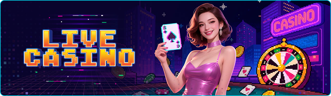 Live Casino Banner